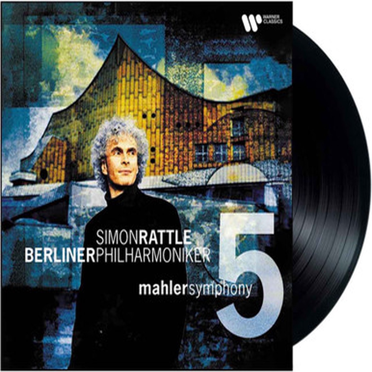 Mahler - Simon Rattle, Berlin Philharmonic - Symphony No. 5 (LP)