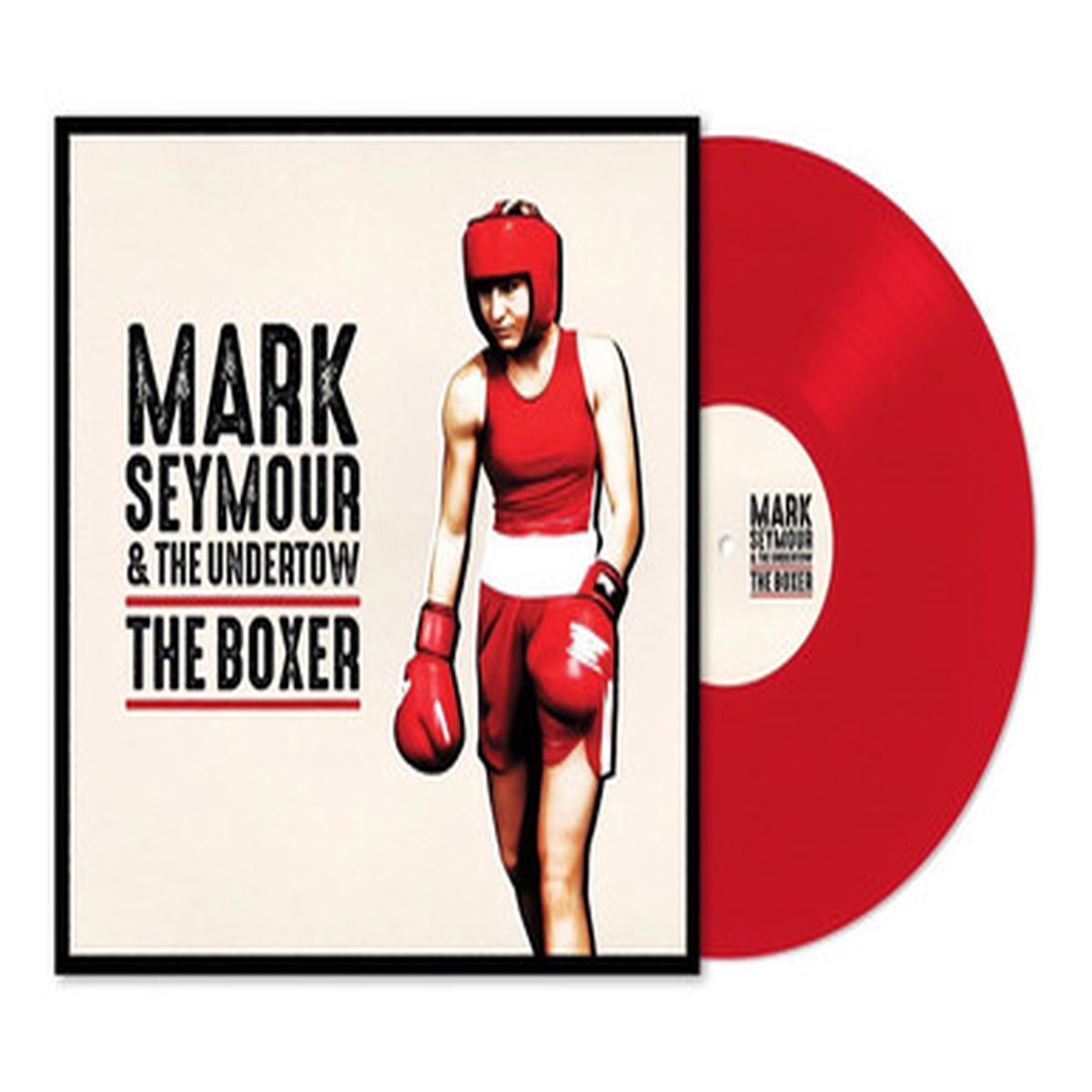 Mark Seymour and The Undertow - The Boxer (LP) - Opaque Red Vinyl