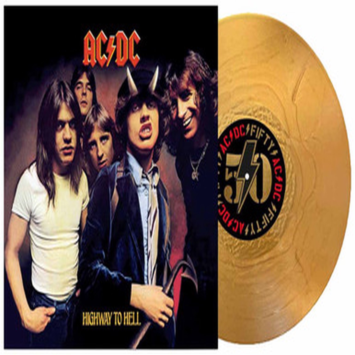 AC/DC - Highway To Hell (LP) - 50th Anniversary Gold Vinyl
