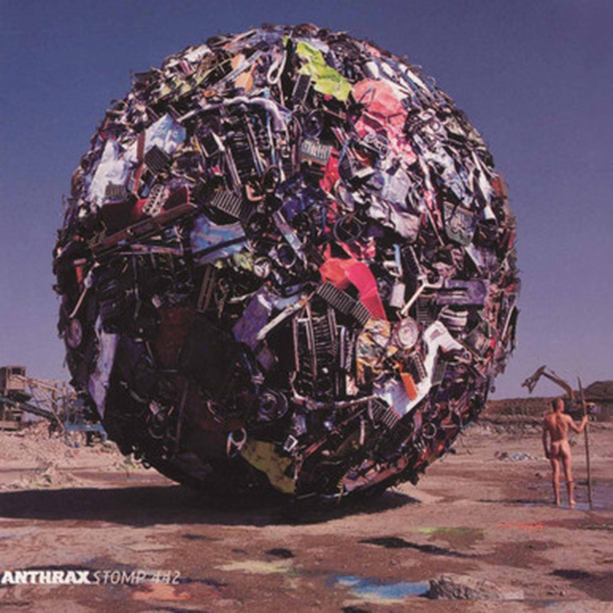 Anthrax - Stomp 442 (LP) - Clear Blue Green Splatter Vinyl