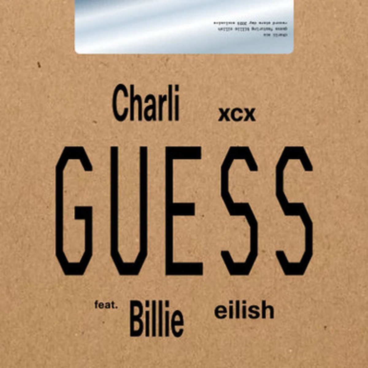 Charli XCX - Guess featuring Billie Eilish (7") - RSD 2025