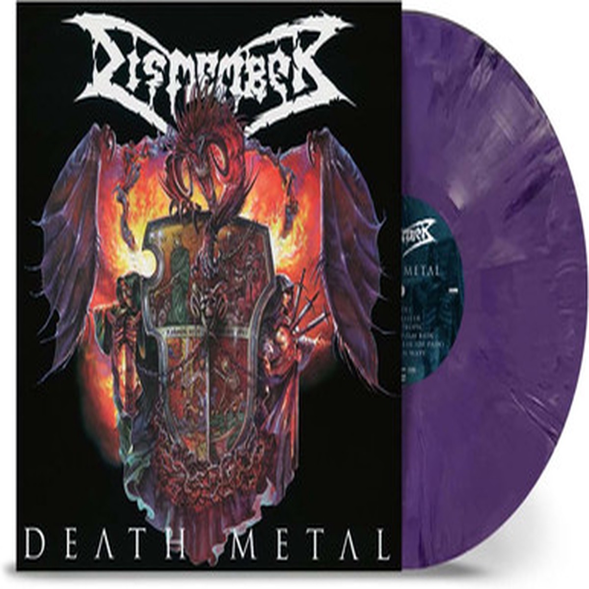 Dismember - Death Metal (LP) - Purple Marbled Vinyl