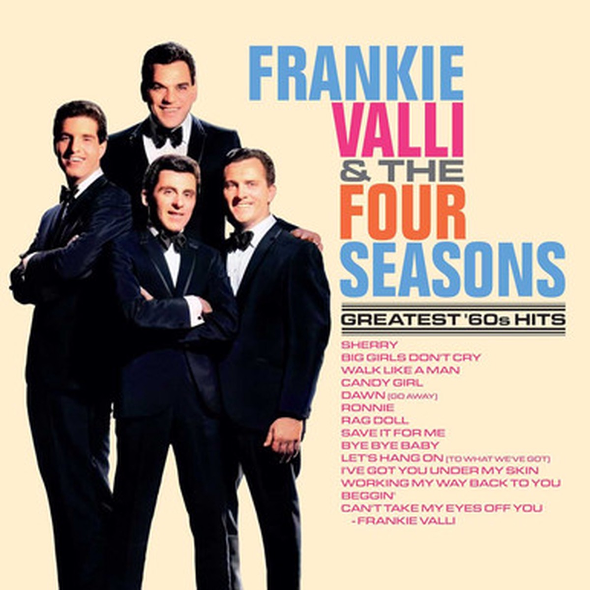 Frankie Valli & The Four Seasons - Greatest '60s Hits (LP) - Sea Blue Vinyl
