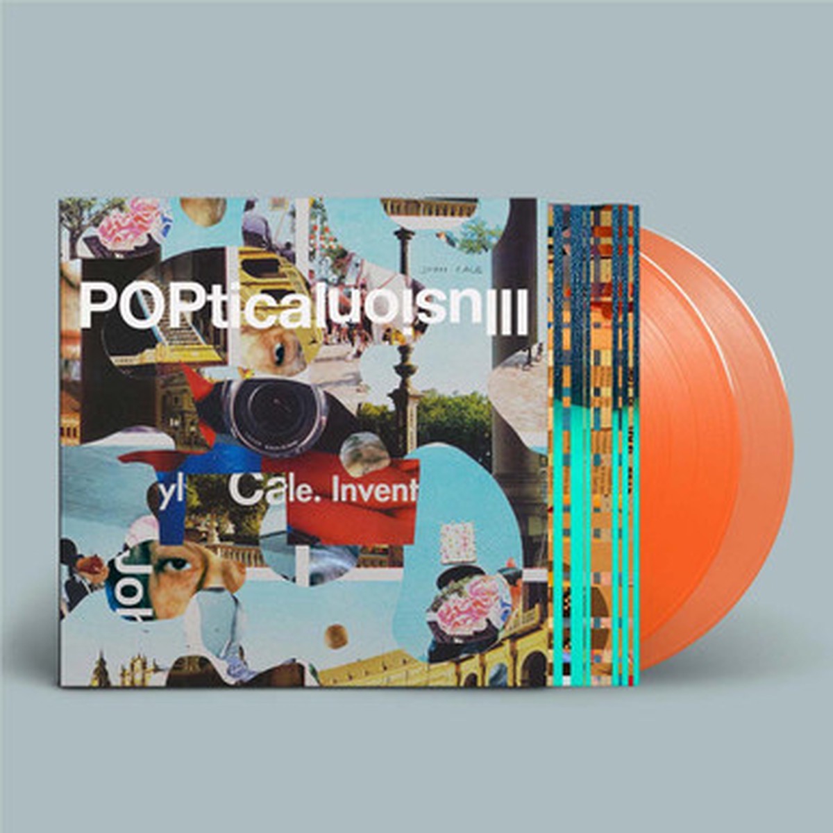John Cale - POPtical Illusion (2LP) - Neon Orange Transparent Vinyl