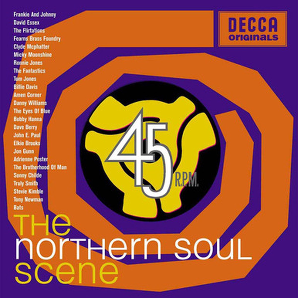 Various - The Northern Soul Scene (2LP) - Orange Vinyl