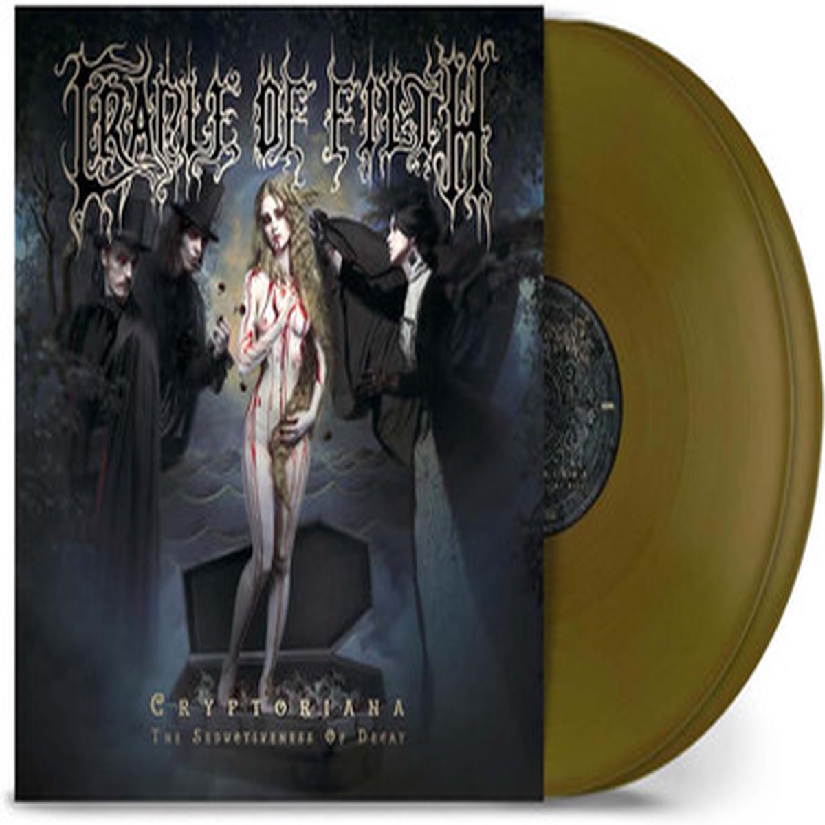 CRADLE OF FILTH - Cryptoriana - The Seductiveness Of Decay (2LP) - Gold Vinyl