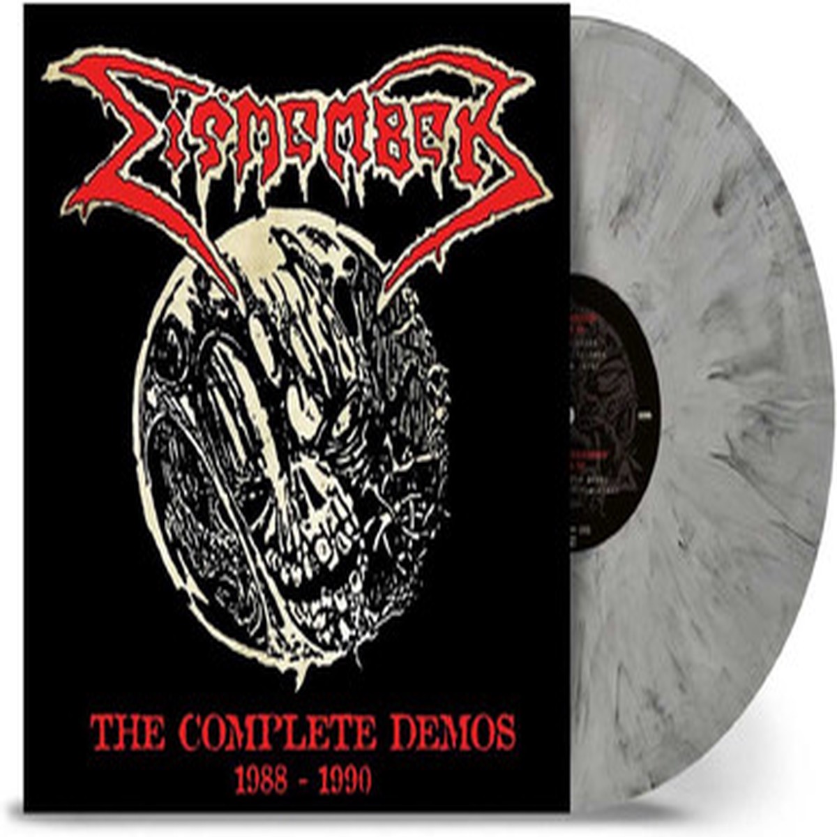 Dismember - The Complete Demos (1988 - 1990) (LP) - Gray Marbled Vinyl
