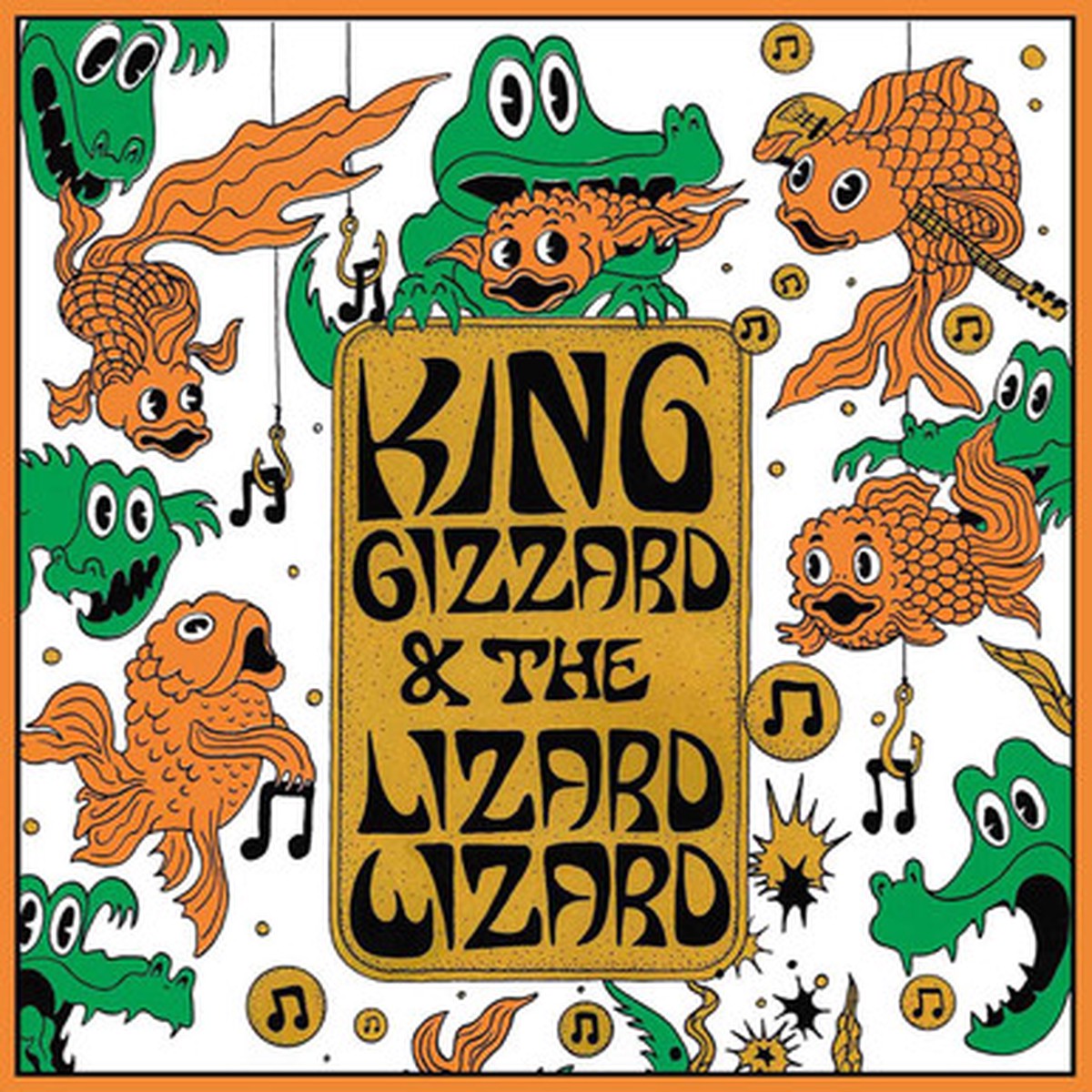 King Gizzard And The Lizard Wizard - Live In Milwaukee '19 (3LP) - Orange Vinyl