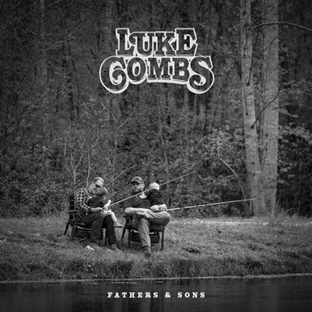 Luke Combs - Fathers & Sons (LP) - Clear Yellow/Green Splatter Vinyl