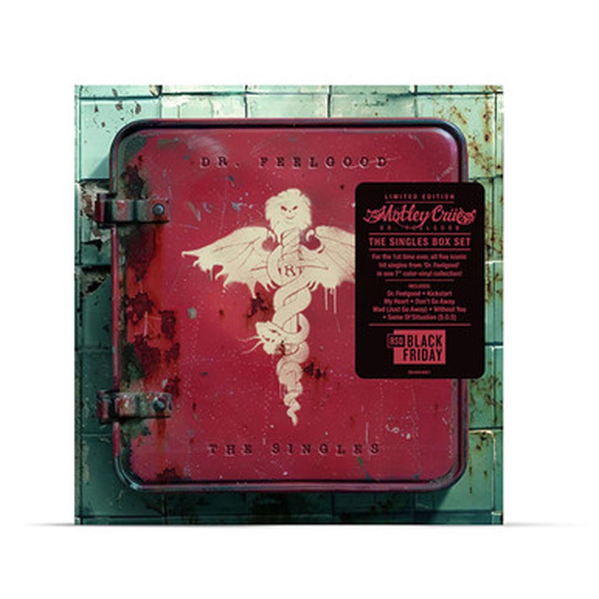 Motley Crue - Dr. Feelgood (5 x 7") - RSD BLACK FRIDAY 24 - Coloured Vinyl