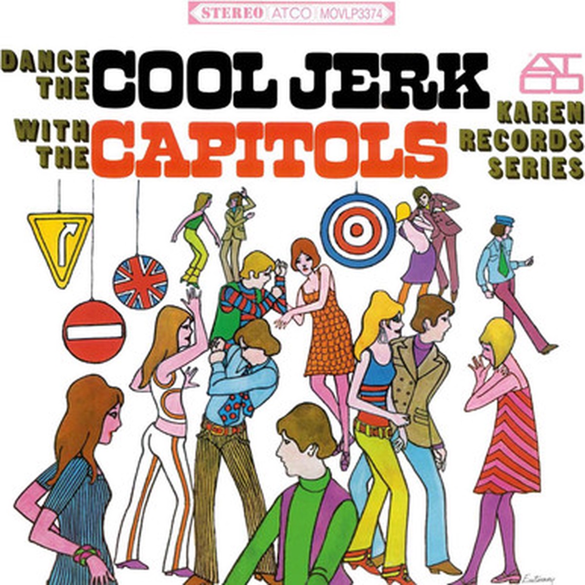 The Capitols - Dance The Cool Jerk With The Capitols (LP) - Numbered Limited Edition Red Vinyl