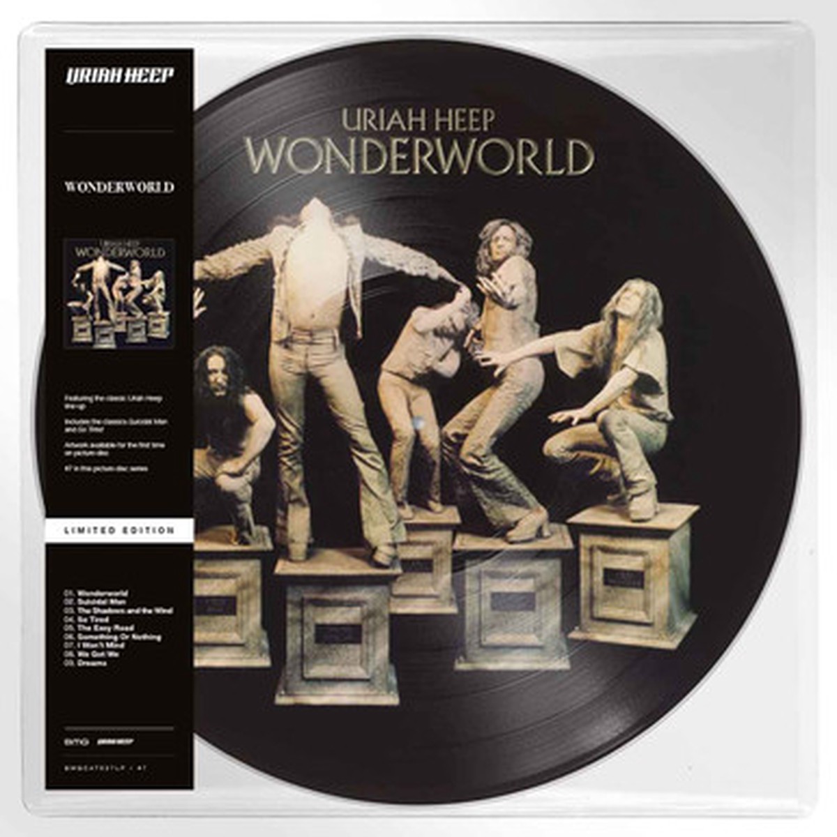 Uriah Heep - Wonderworld (LP) - Picture Disc Vinyl