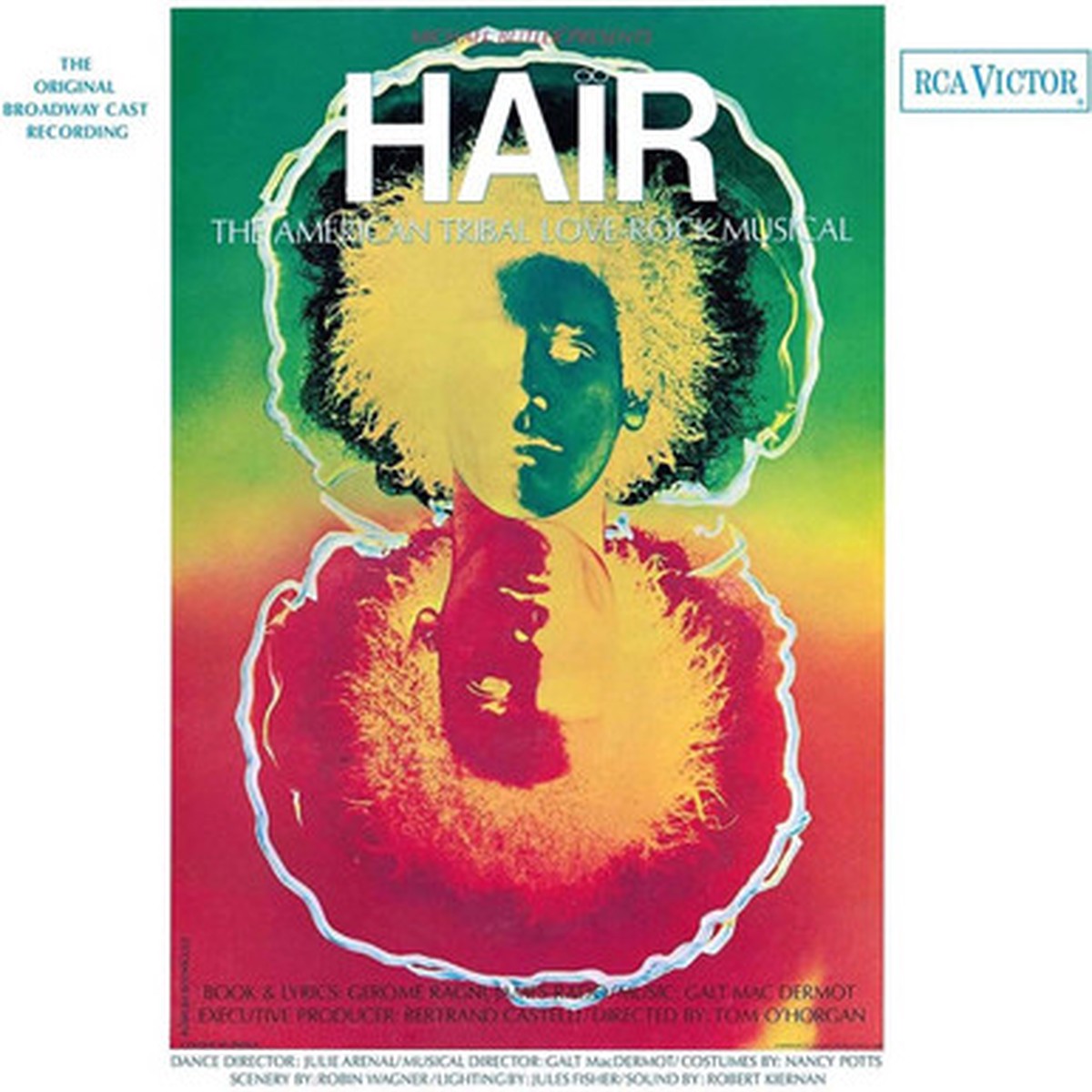 Various - Hair - The American Tribal Love - Rock Musical (The Original Broadway Cast Recording) (LP)
