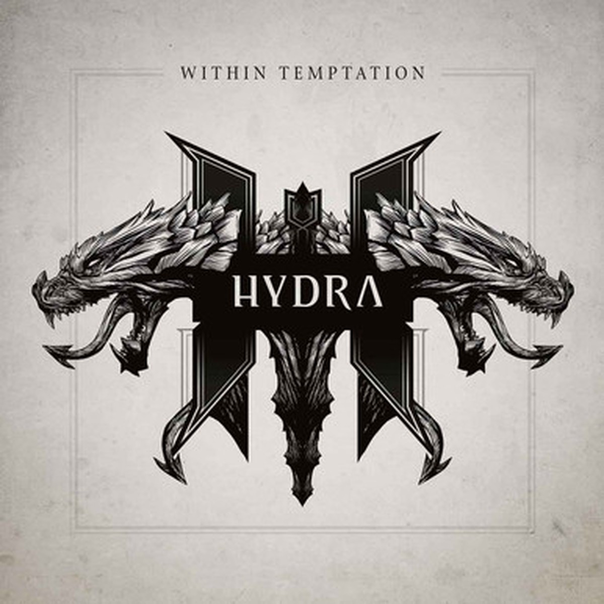 Within Temptation - Hydra (2LP) - Numbered Clear & Black Marbled Vinyl