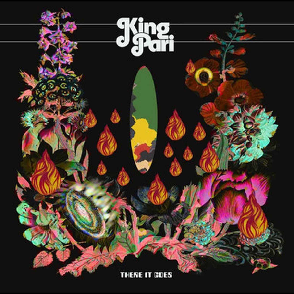 King Pari - There It Goes (LP) - Tangerine Vinyl