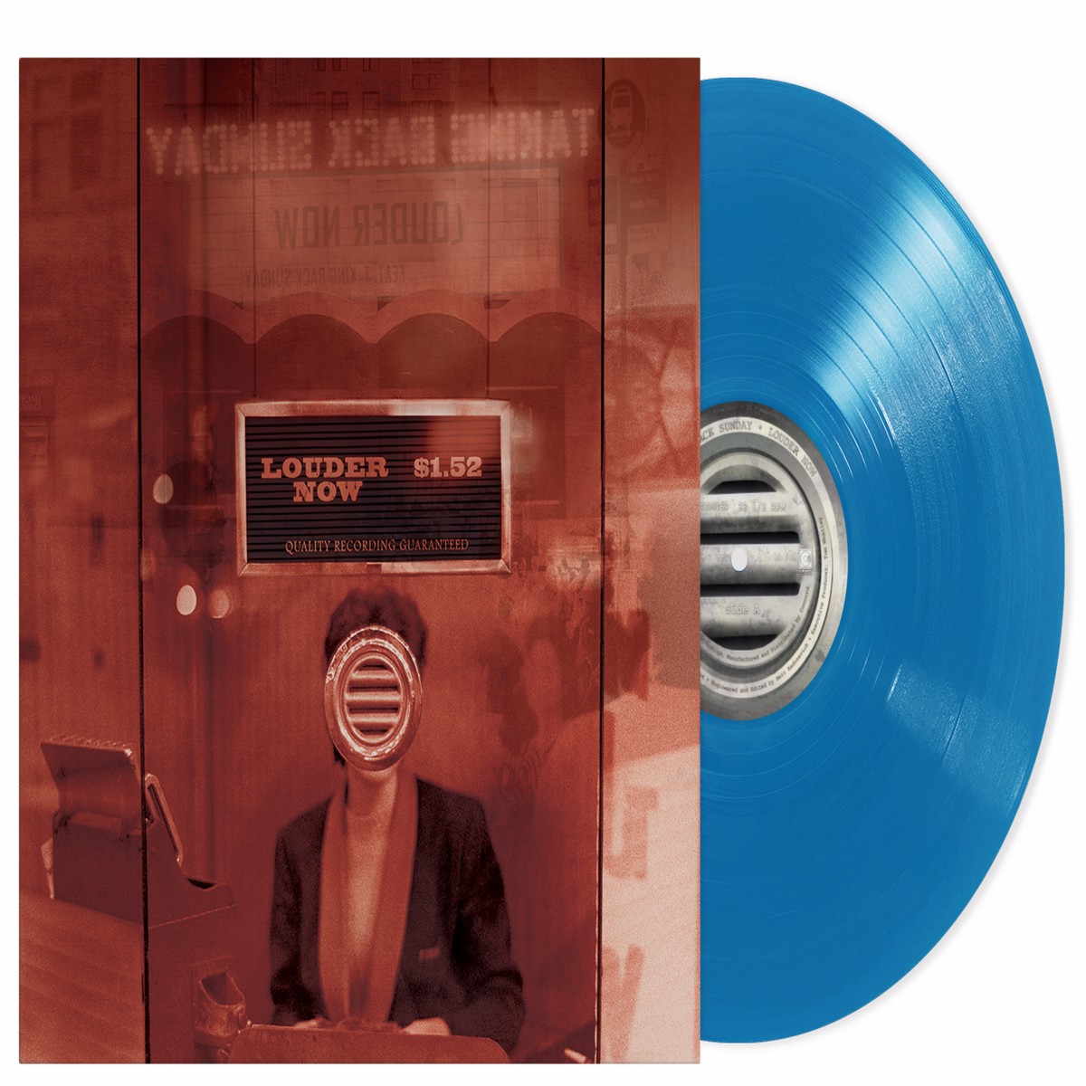 TAKING BACK SUNDAY 'LOUDER NOW' LP (Limited Edition Only 500 Made, Opaque Aqua Vinyl)