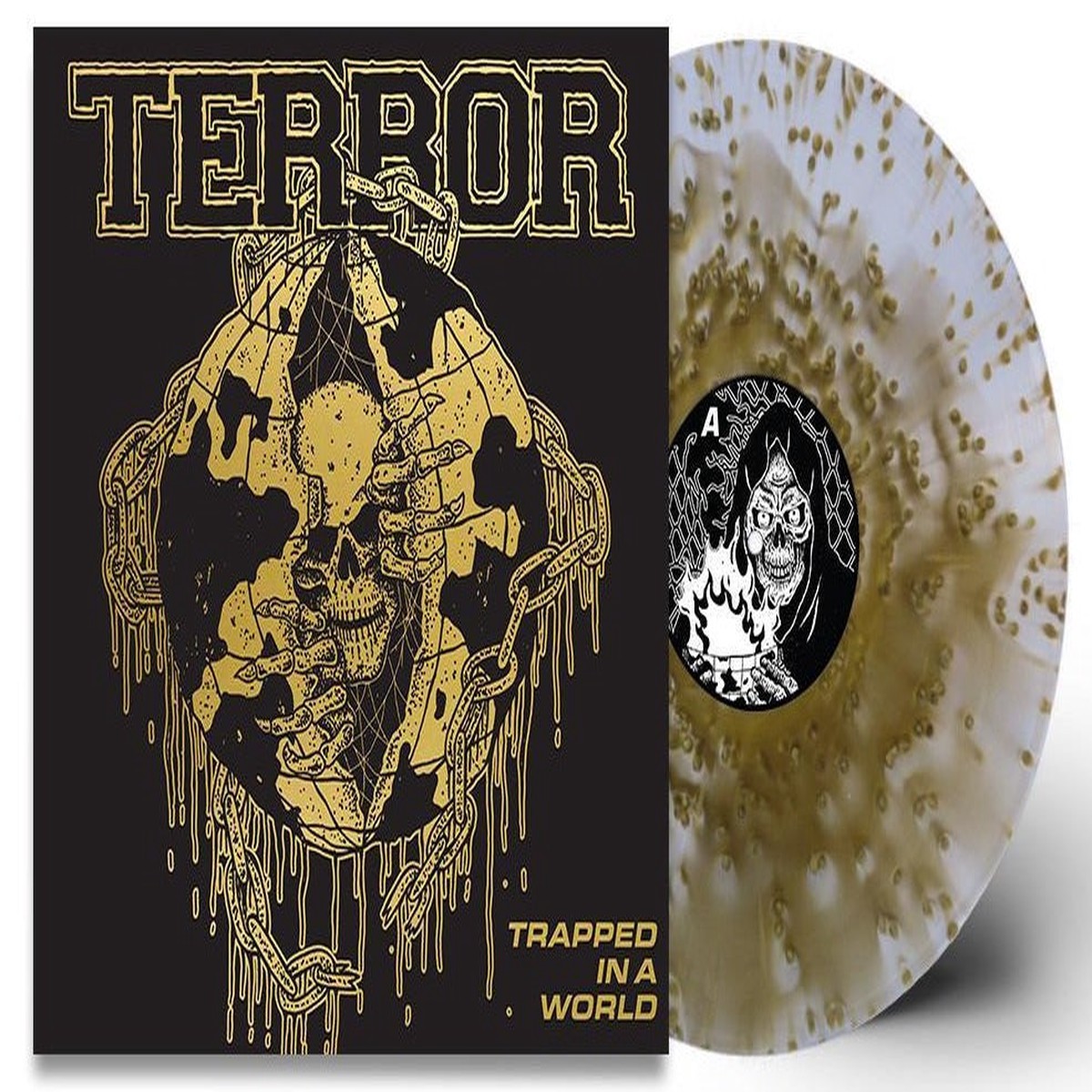 TERROR TRAPPED IN A WORLD CLOUDY GOLD LP ONLY 200 MADE