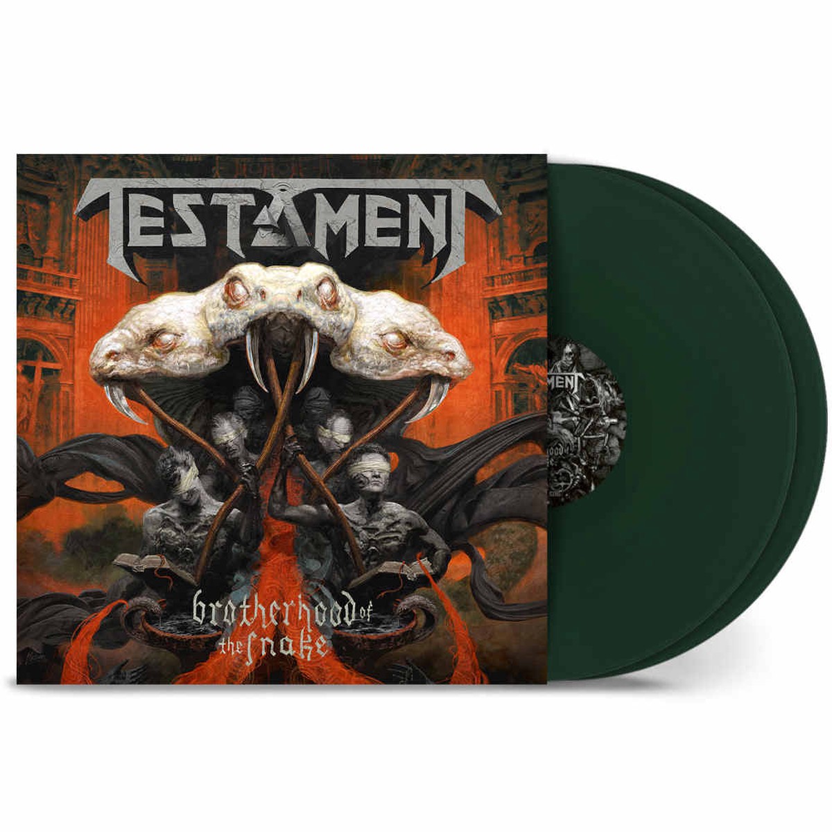 TESTAMENT 'BROTHERHOOD OF THE SNAKE' 2LP (Green Vinyl)