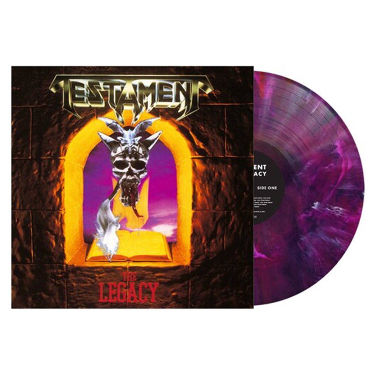 TESTAMENT 'THE LEGACY' LP (Purple Blue Red Marble Vinyl)