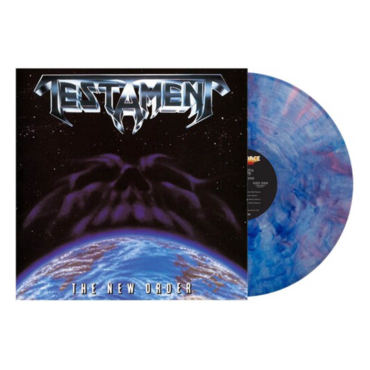 TESTAMENT 'THE NEW ORDER' LP (Blue Pink Swirl Vinyl)