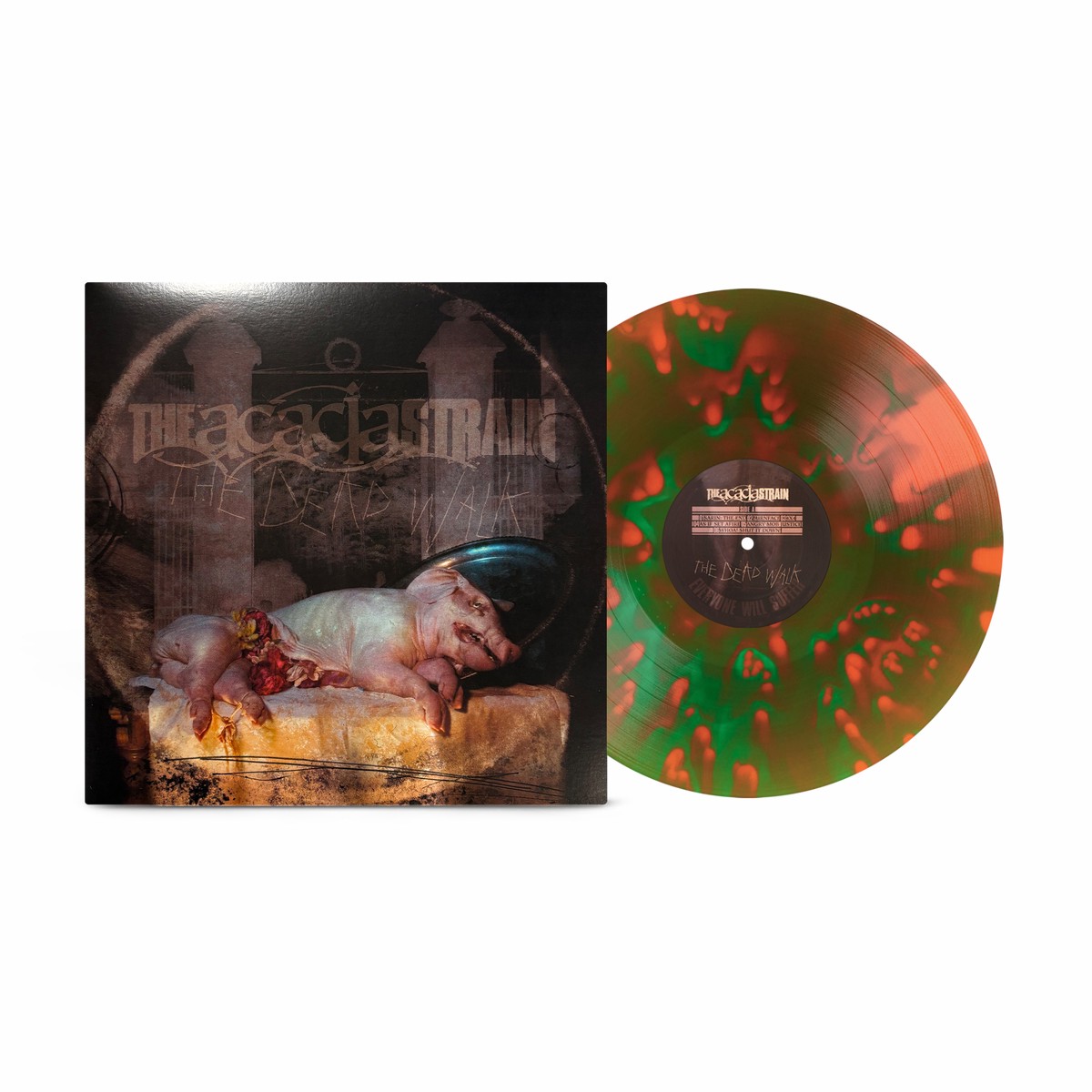THE ACACIA STRAIN THE DEAD WALK LP (Exclusive Limited to 300, Toxic Slime Vinyl)