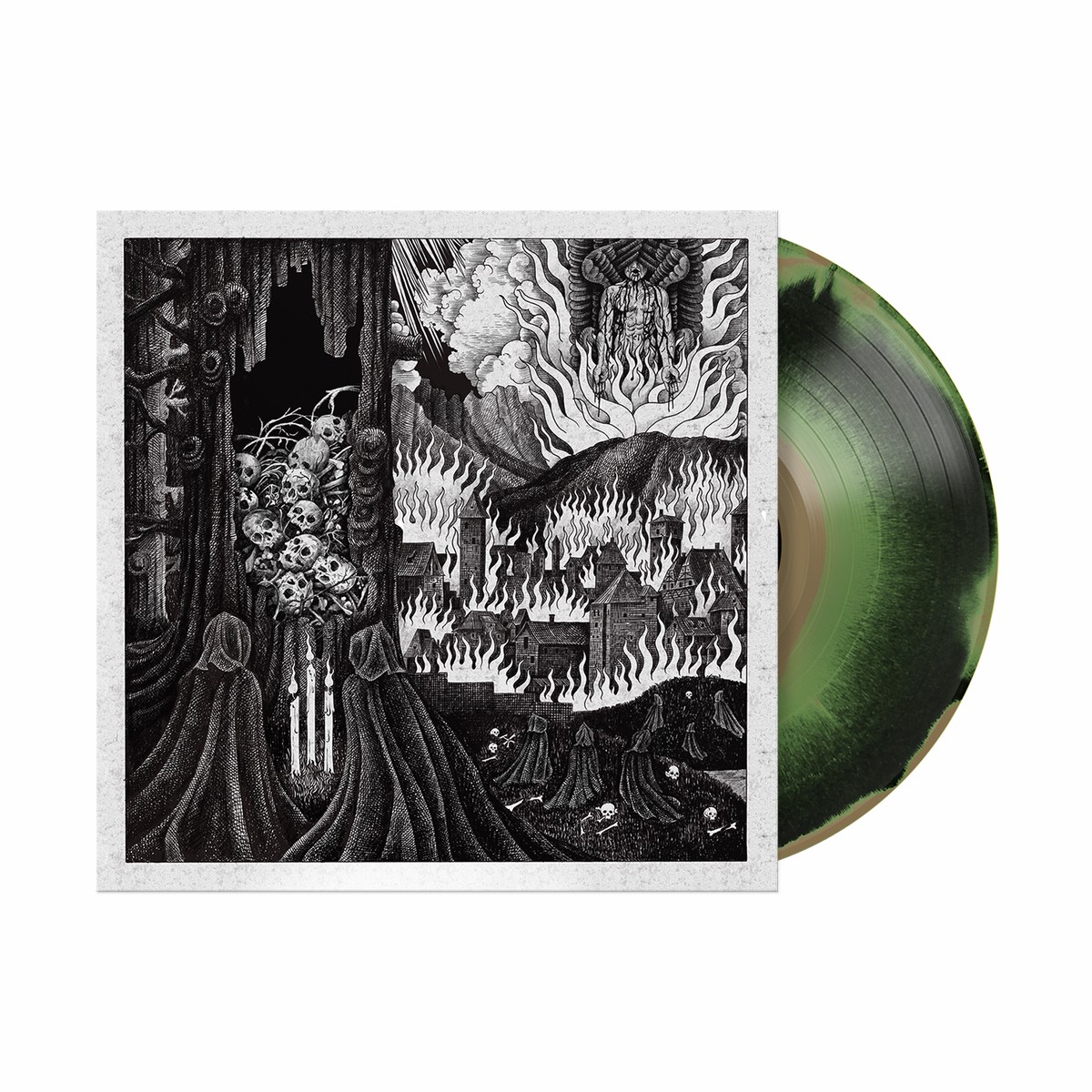 THE ACACIA STRAIN YOU ARE SAFE FROM GOD HERE LP (Exclusive Limited to 400, Mattal Gear Solid Vinyl)