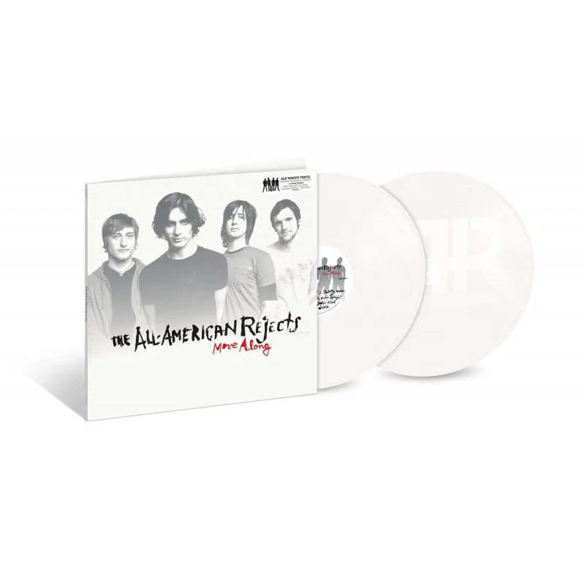THE ALL-AMERICAN REJECTS 'MOVE ALONG' 2LP (Deluxe, White Vinyl)