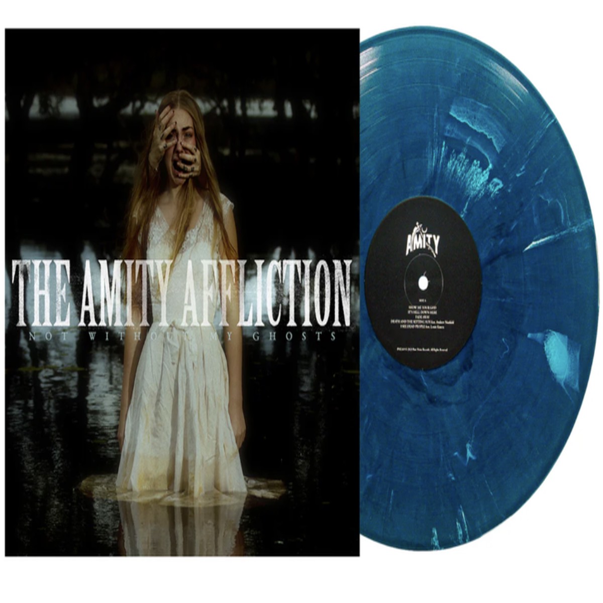 THE AMITY AFFLICTION 'NOT WITHOUT MY GHOSTS' LP (Into The Deep Marble Vinyl)