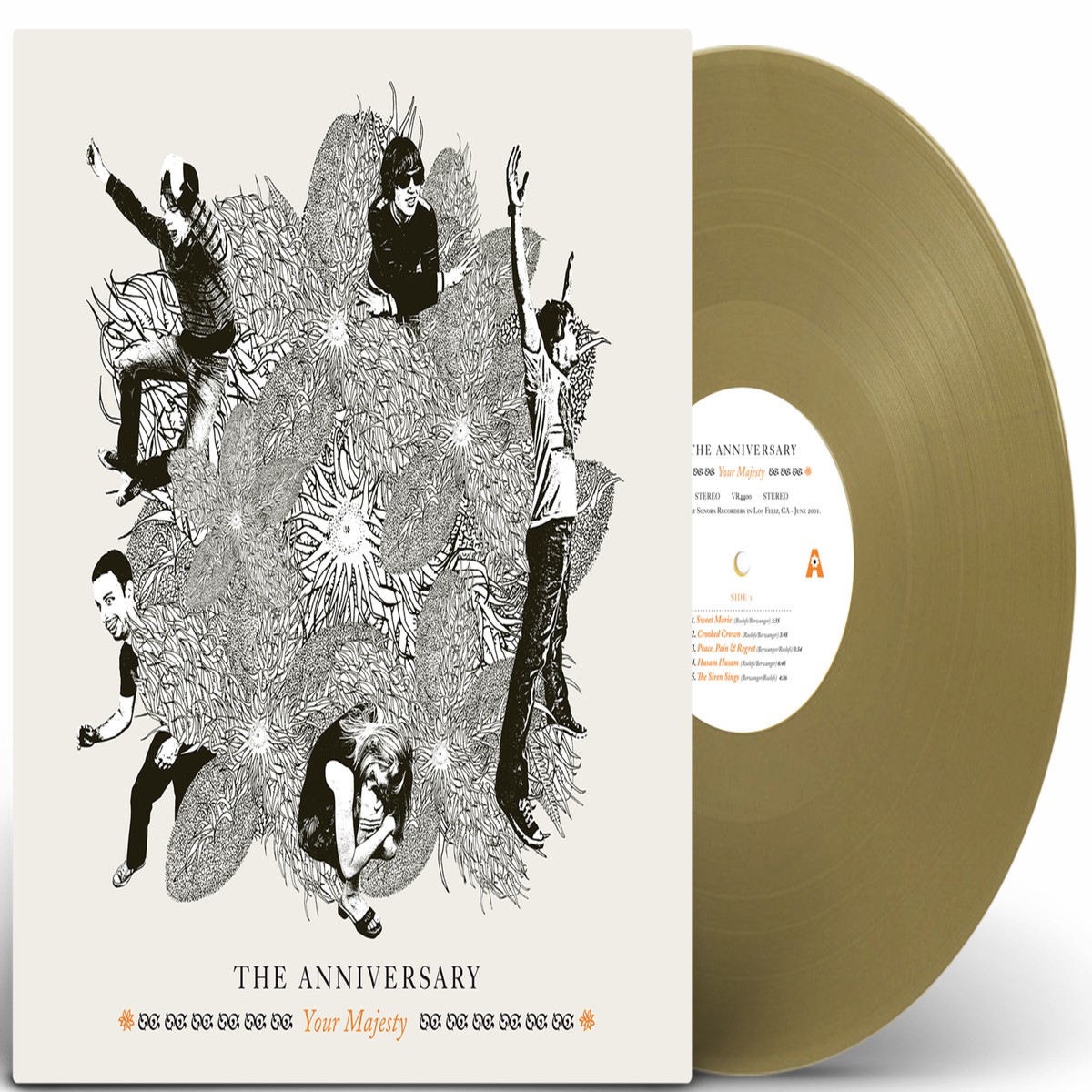THE ANNIVERSARY 'YOUR MAJESTY' LP (Anniversary Edition, Gold Vinyl)