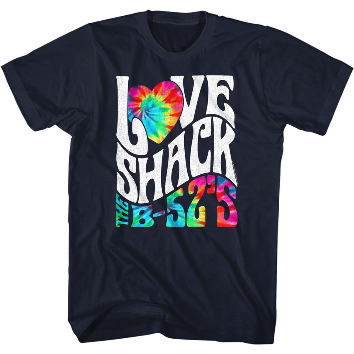 THE B-52'S - LOVE SHACK TIE DYE SHIRT