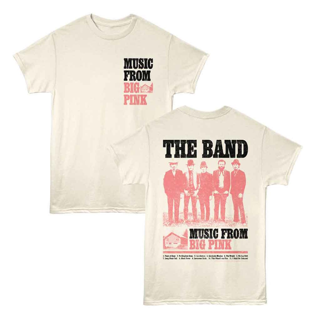THE BAND - MUSIC FROM BIG PINK 68 SHIRT