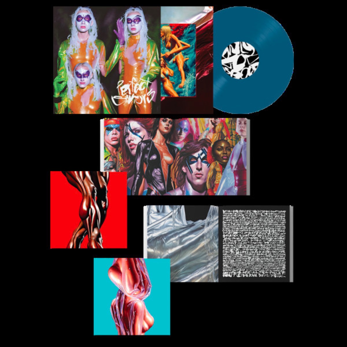THE ARMED 'PERFECT SAVIORS' LP (Limited Edition, Sea Blue Vinyl)