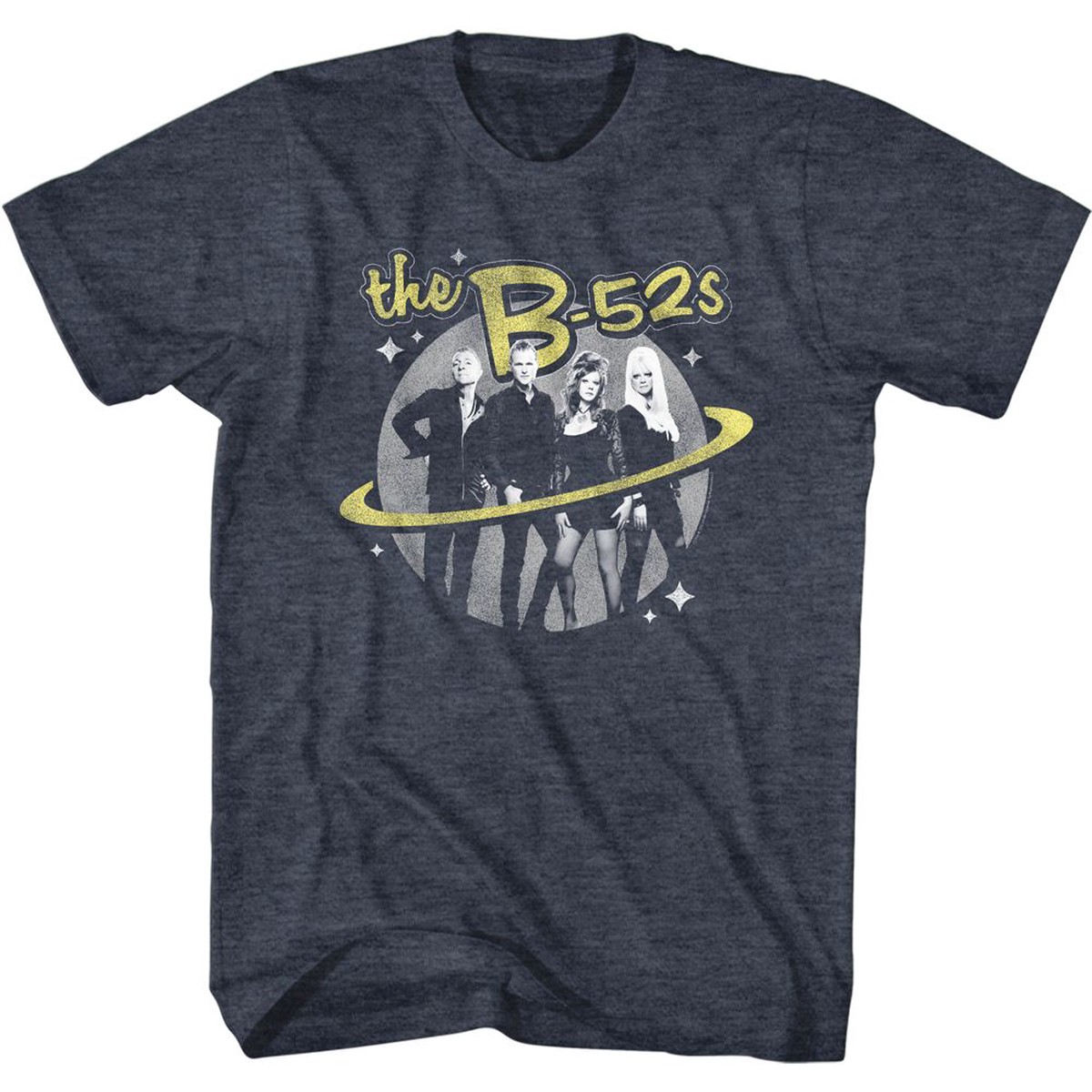 THE B-52'S - LOGO AND PLANET SHIRT
