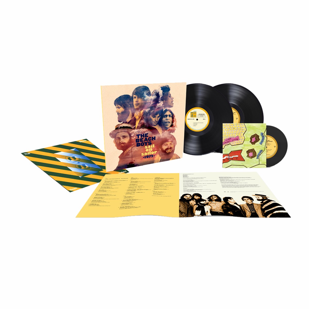 THE BEACH BOYS 'SAIL ON SAILOR' 2LP + 7" EP