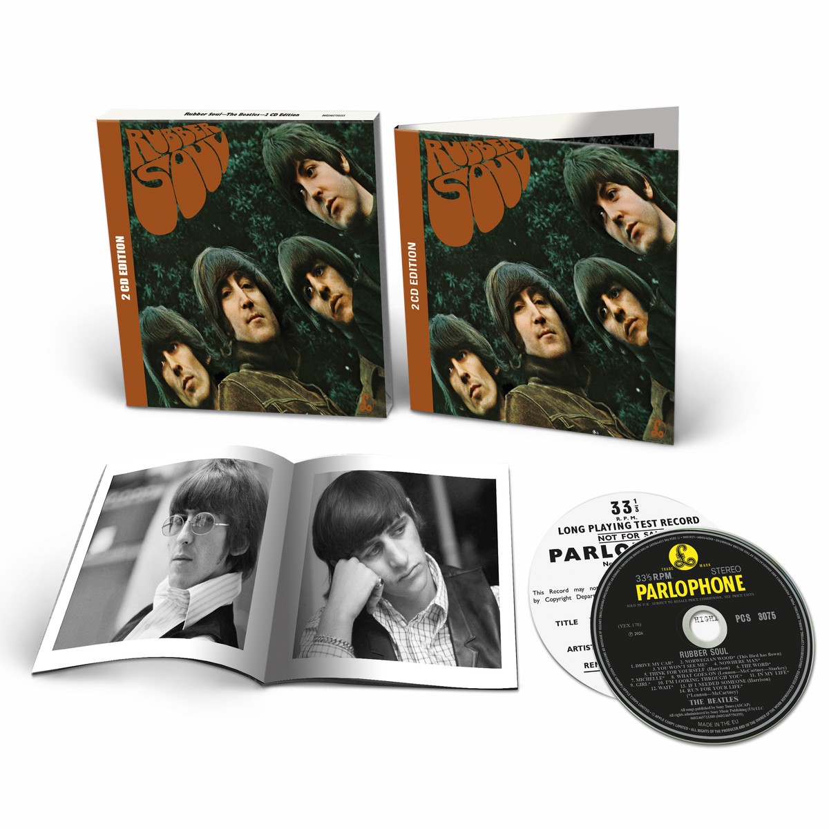 THE BEATLES 'RUBBER SOUL' 2CD (Deluxe)