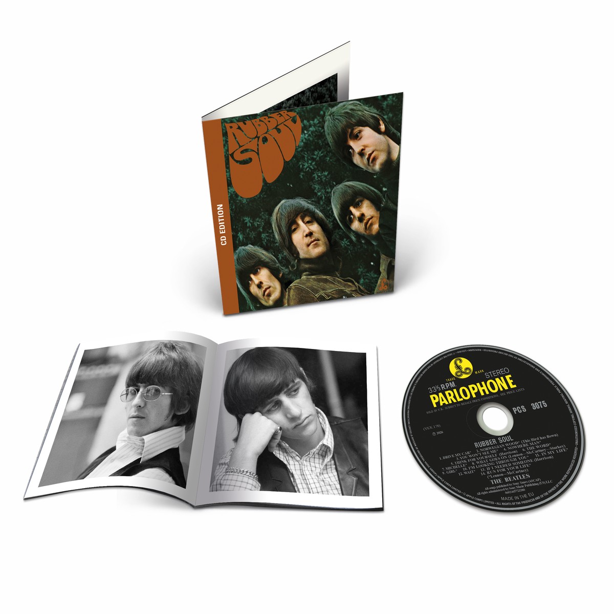 THE BEATLES 'RUBBER SOUL' CD