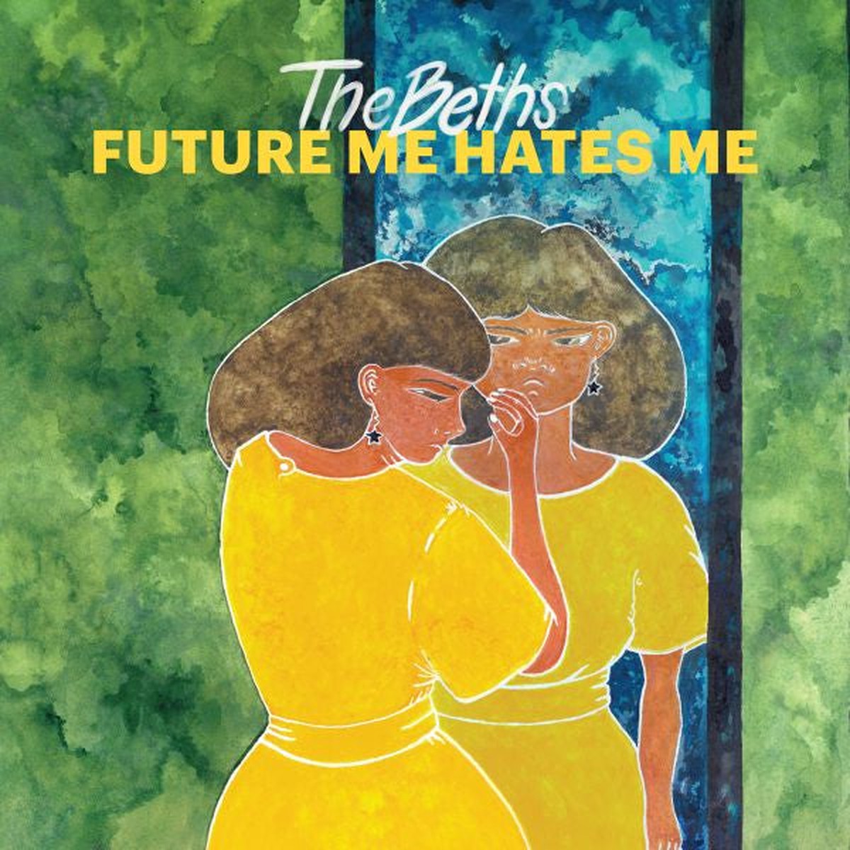 THE BETHS 'FUTURE ME HATES ME' LP (Green & White Marble Vinyl)