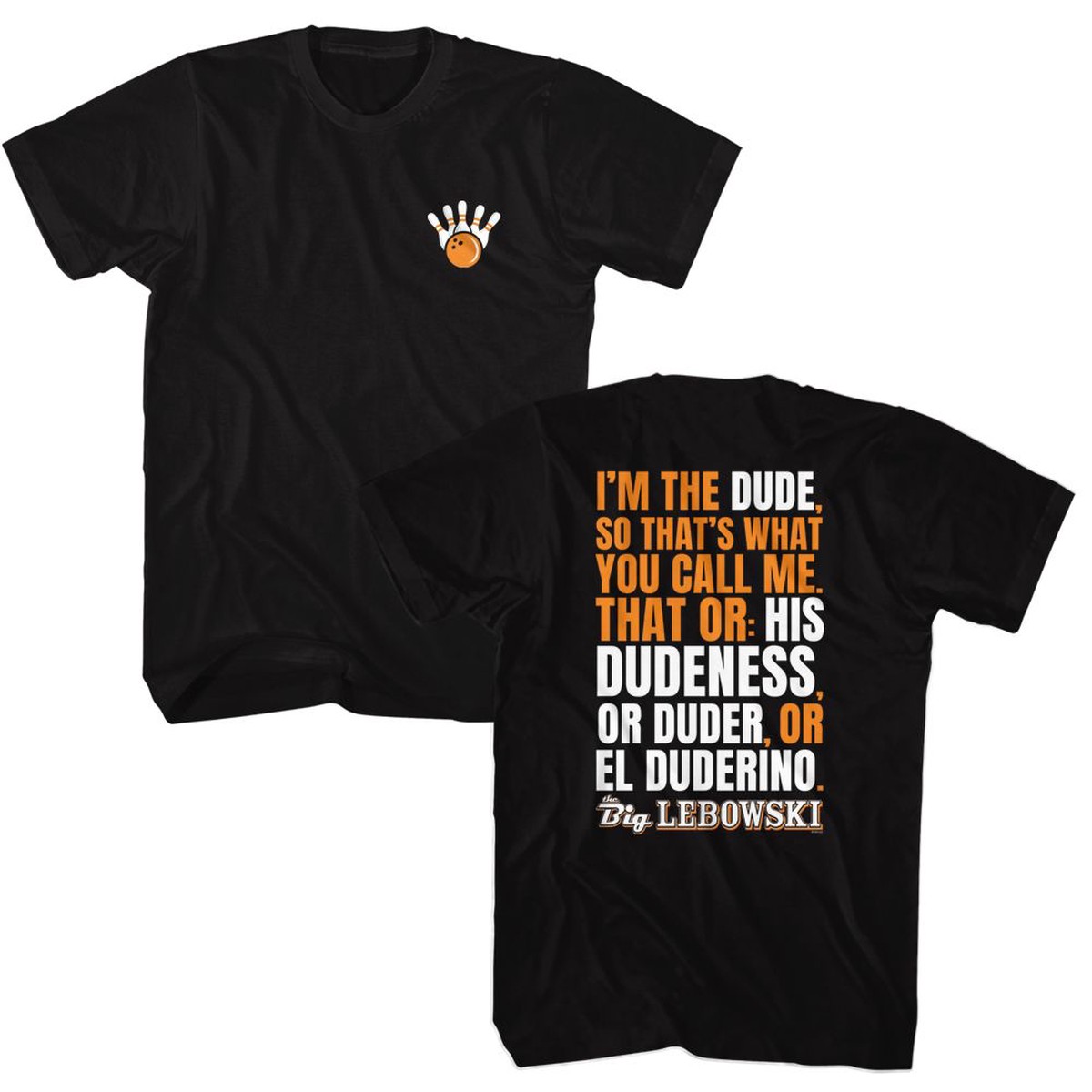 THE BIG LEBOWSKI - BIG LEBOWSKI-IM THE DUDE SHIRT