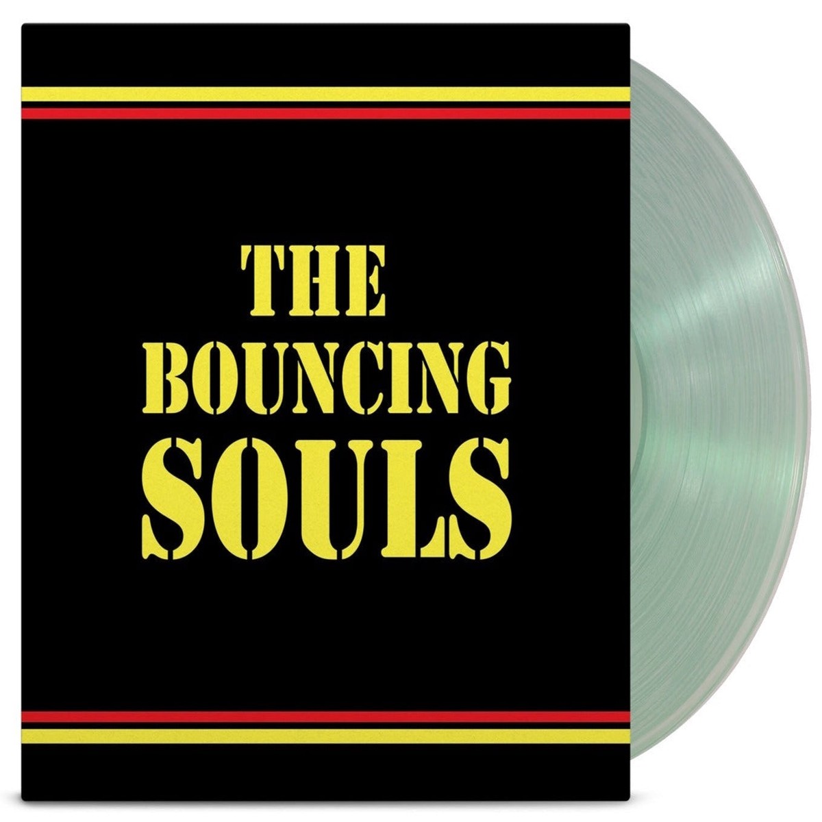 THE BOUNCING SOULS THE BOUNCING SOULS LIMITED COKE BOTTLE CLEAR 25TH ANNIVERSARY LP ONLY 300 MADE