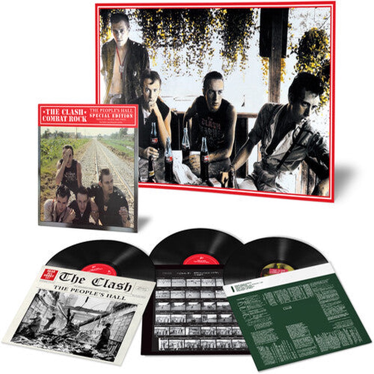 THE CLASH 'COMBAT ROCK + THE PEOPLE'S HALL' 3LP (Special Edition)