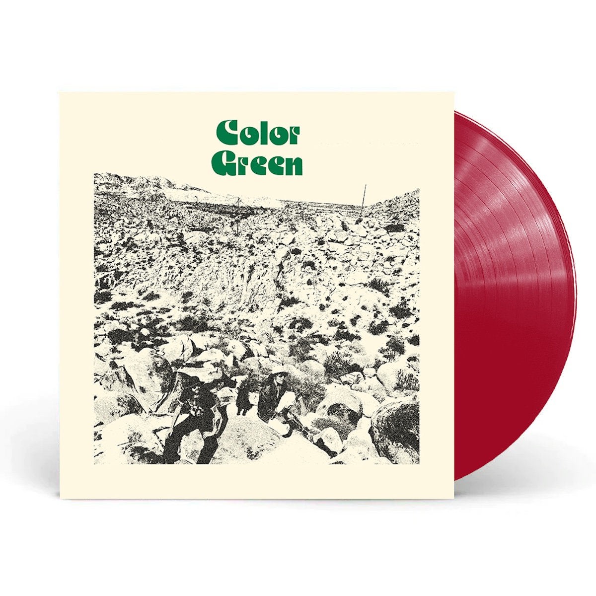 THE COLOR GREEN 'COLOR GREEN EP - OXBLOOD' 12" EP (Burgundy Vinyl)