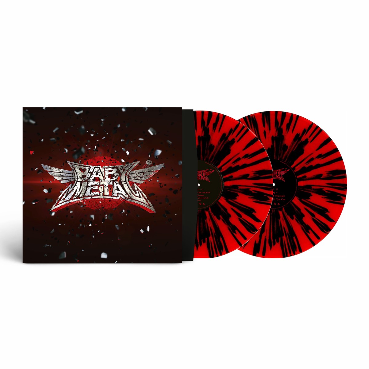 BABYMETAL 'BABYMETAL' 2LP (Red & Black Splatter Vinyl)