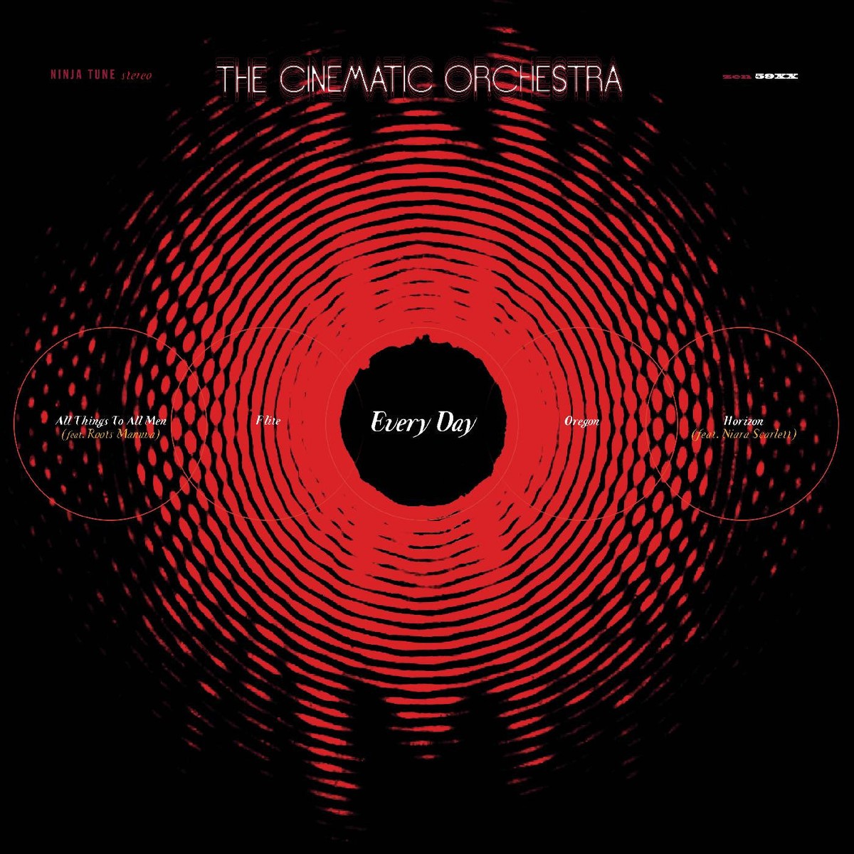 THE CINEMATIC ORCHESTRA 'EVERY DAY' 3LP (Translucent Red Vinyl)