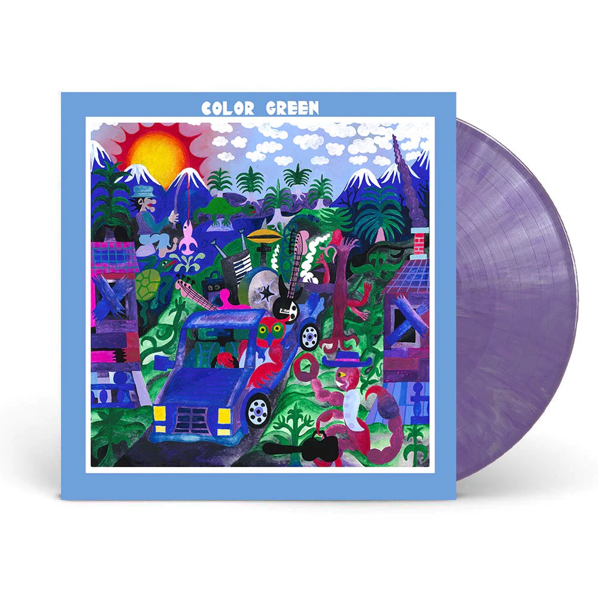 THE COLOR GREEN 'COLOR GREEN - PURPLE' LP (Purple Vinyl)