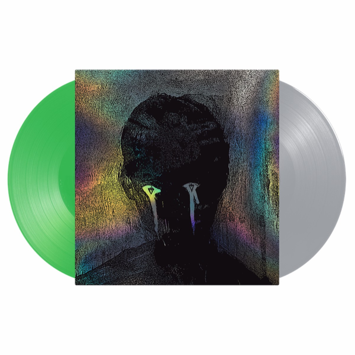 THE DEVIL WEARS PRADA COLOR DECAY DELUXE 2LP (Limited Edition Only 300 made, Neon Green (A/B) & Silver (C/D) Vinyl)