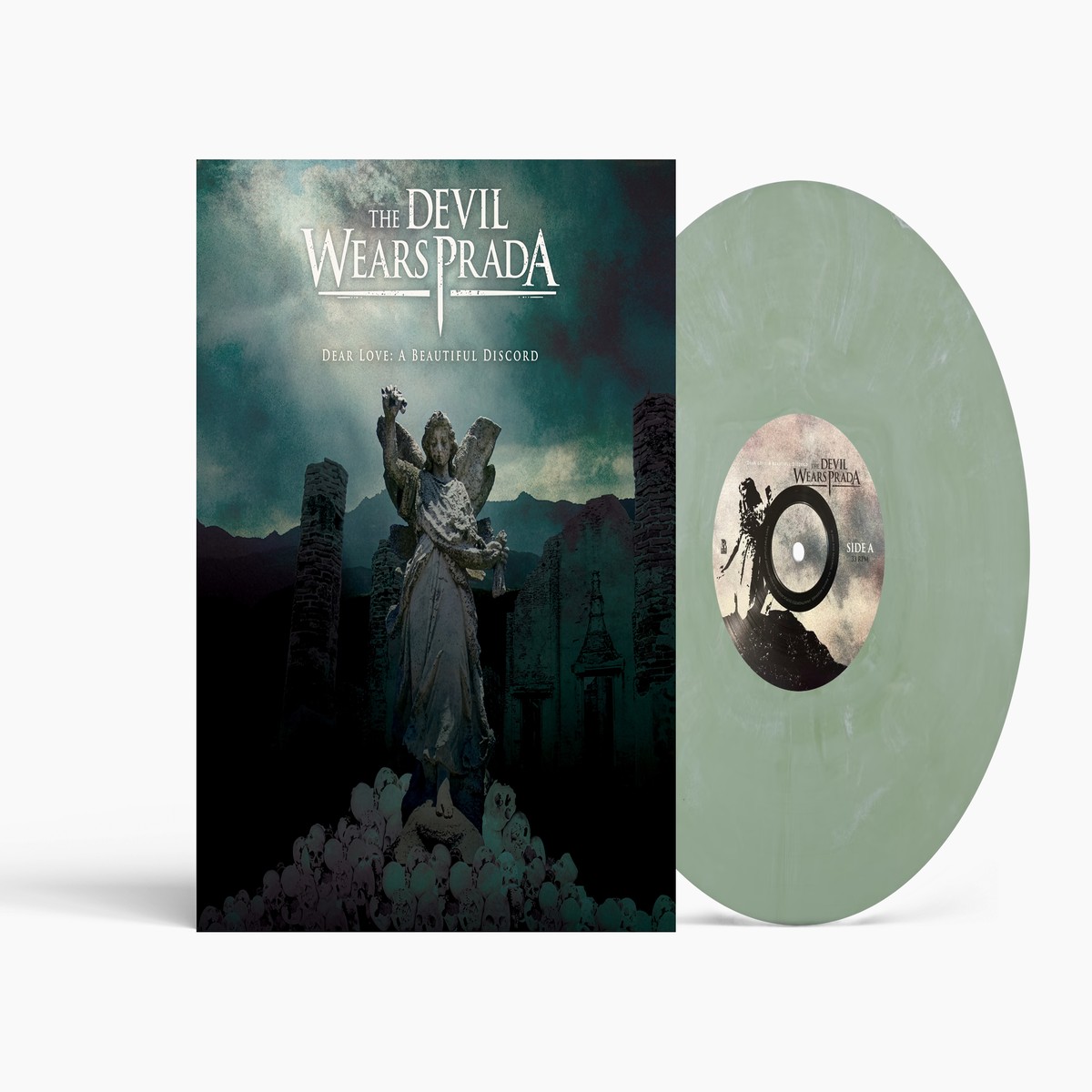 THE DEVIL WEARS PRADA DEAR LOVE: A BEAUTIFUL DISCORD 20TH ANNIVERSARY LP (Exclusive Limited to 500, Coke Bottle w/ White Mist Vinyl)