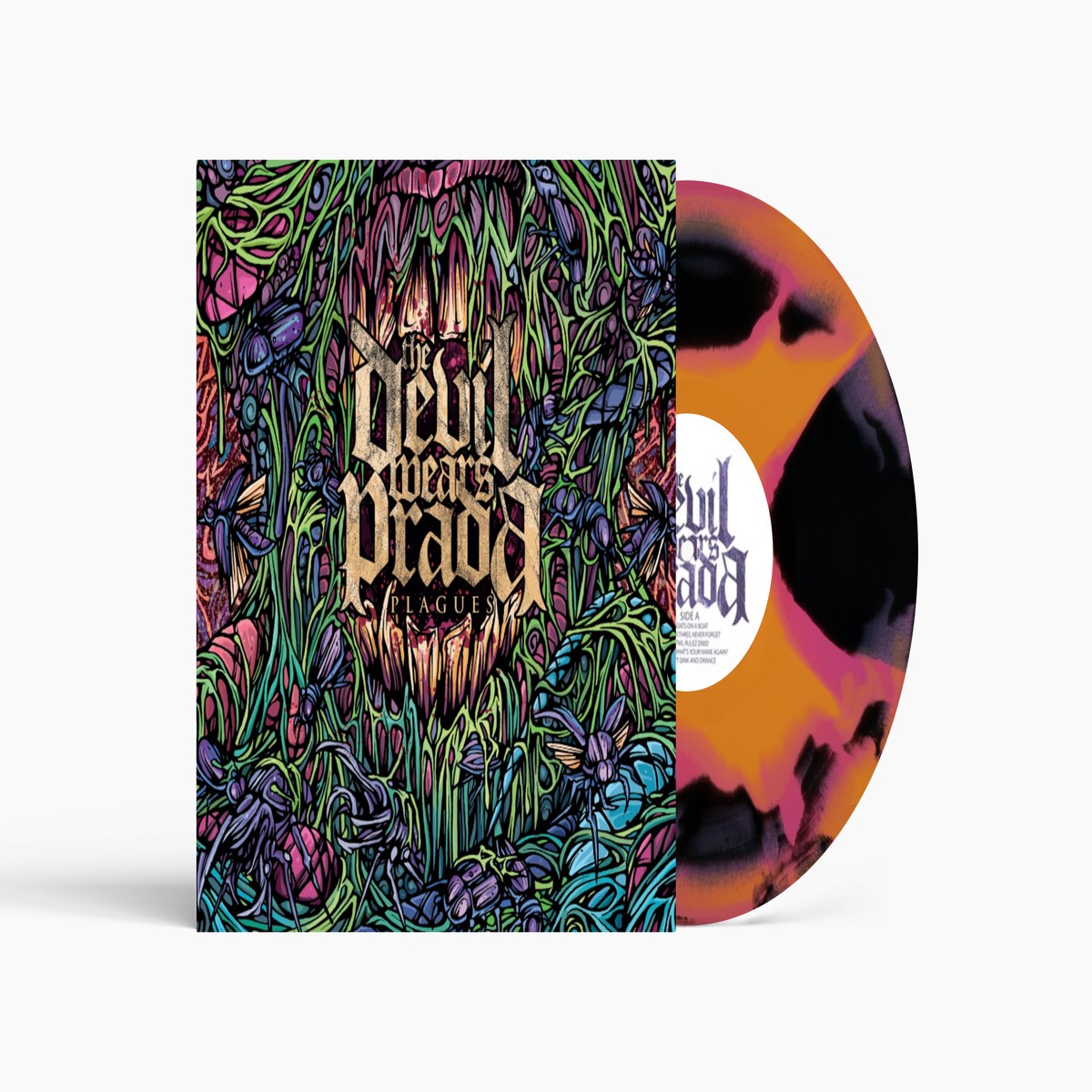 THE DEVIL WEARS PRADA PLAGUES LP (Limited, Orange/Pink/Black Vinyl)