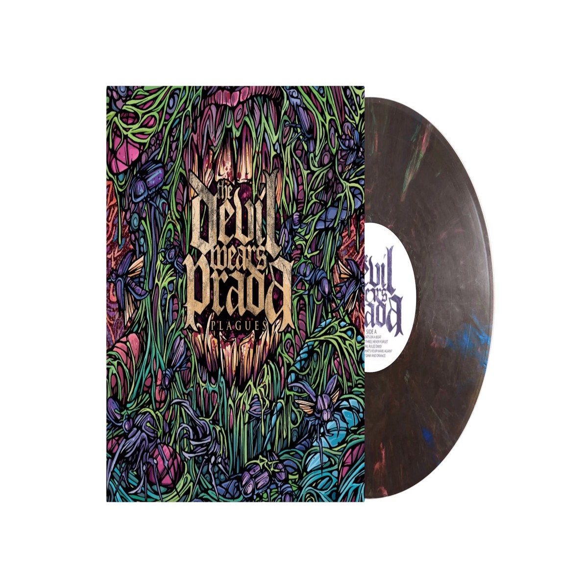 THE DEVIL WEARS PRADA PLAGUES LP (Rainbow Road Vinyl)