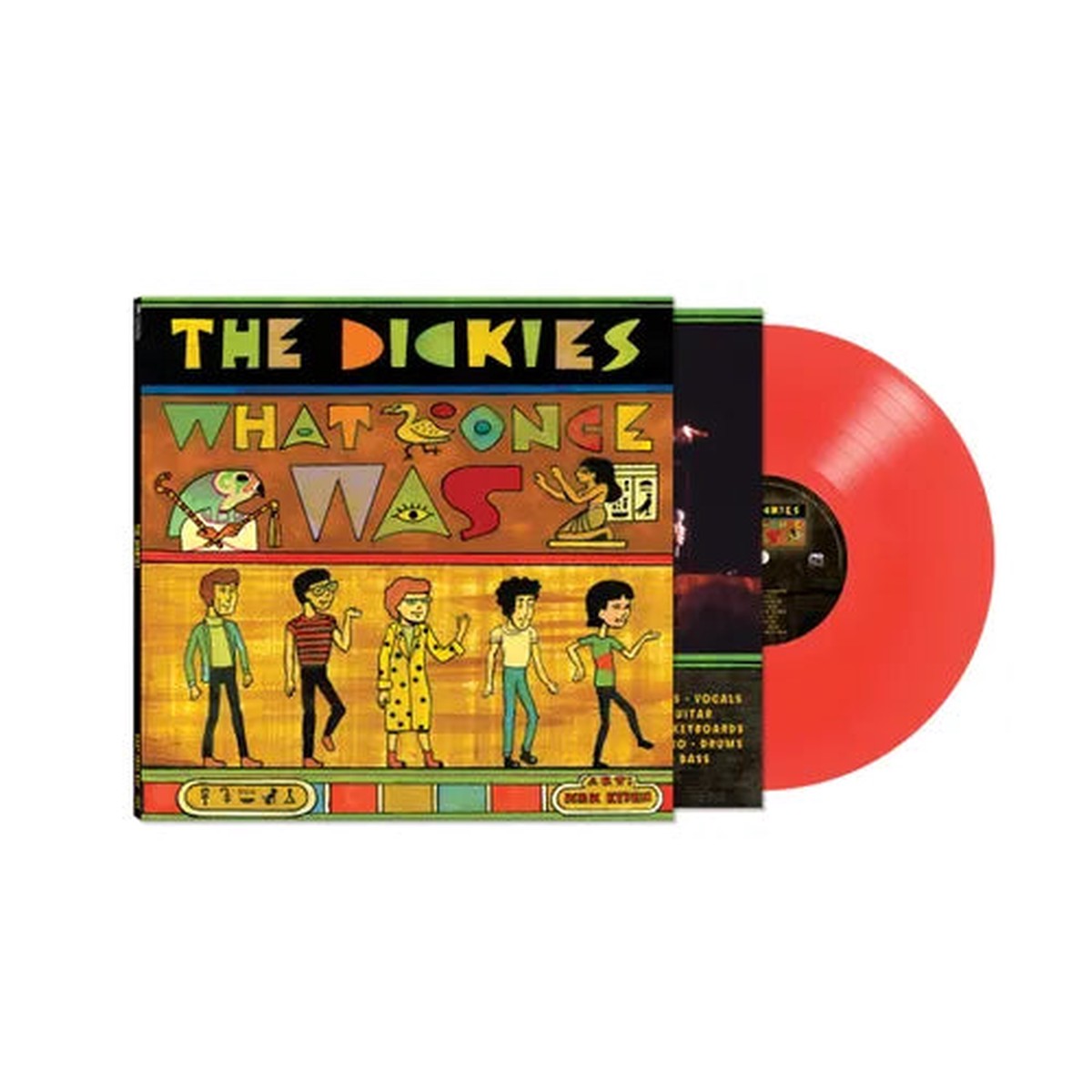 THE DICKIES 'WHAT ONCE WAS' LP (Limited Edition, Red Vinyl)