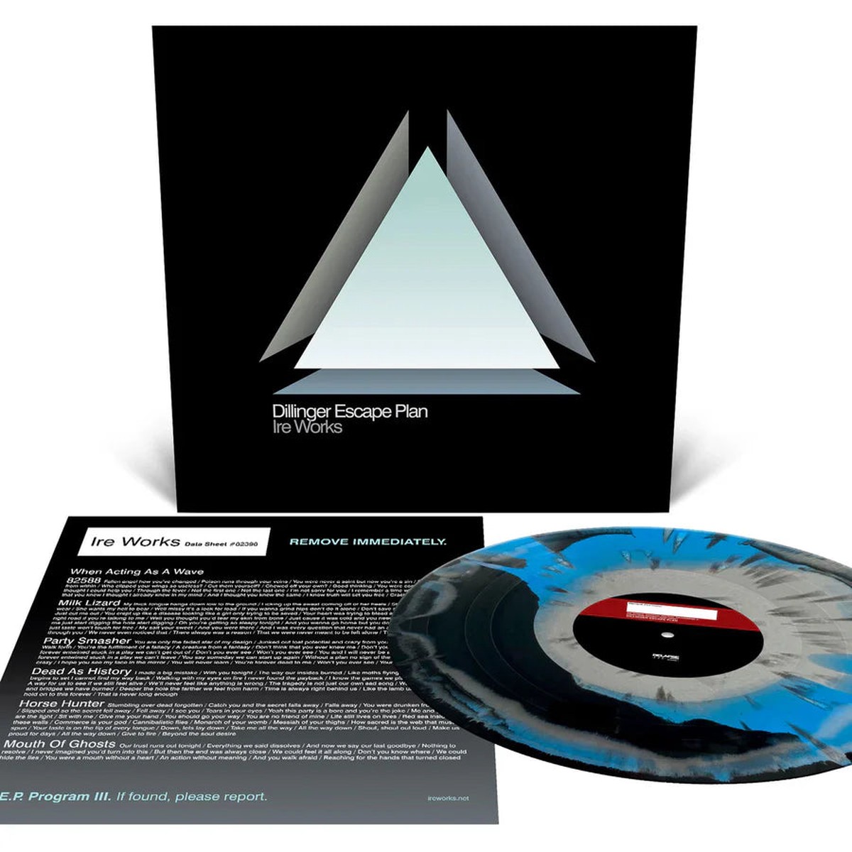 THE DILLINGER ESCAPE PLAN IRE WORKS LP (Colored Vinyl)